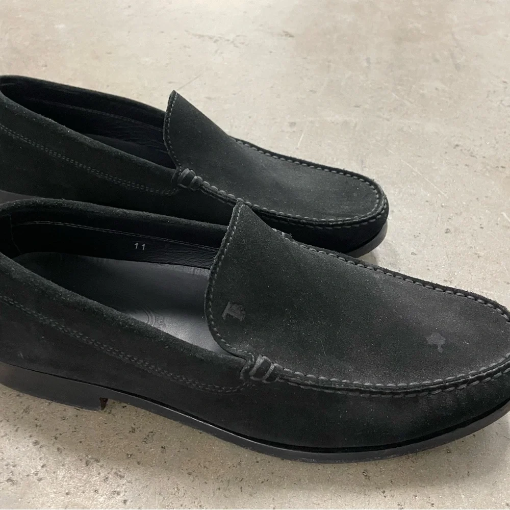 Tods Mens Suede Loafers - Picture 11 of 11